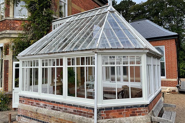 Victorian Conservatory Refurbishment-Messenger & Co Loughborough-Joinery NG16